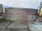 Houten veilingkist / Appelkist als bloembak te gebruiken, Ophalen, Gebruikt, Hout