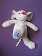 HAPPY HORSE Knuffel MUIS CLINI CLOWNS. 30 CM. WIT **Nieuw**, Ophalen of Verzenden, Nieuw, Overige typen