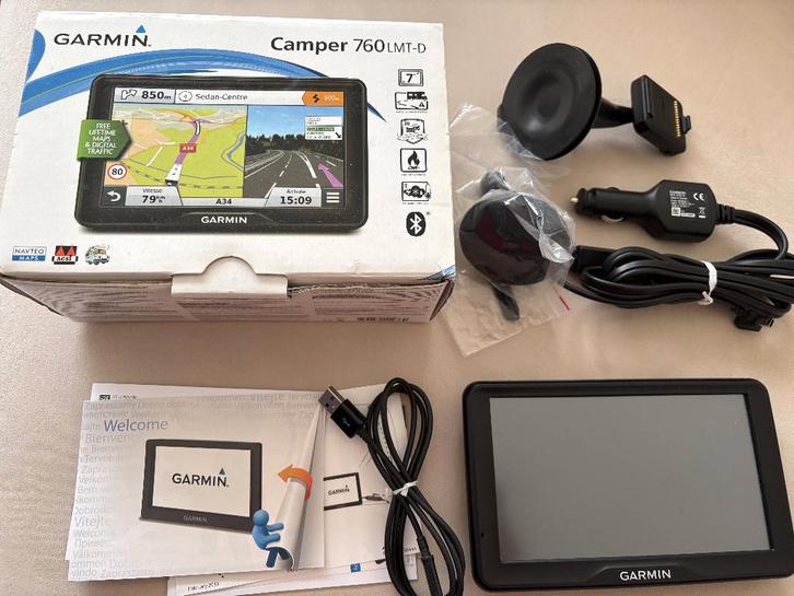 Garmin Camper/Caravan Europe 7inch xxl scherm met LifeMaps, Auto diversen, Autonavigatie, Gebruikt, Ophalen of Verzenden