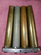 US WW2 Bofors clip met vier hulzen, Verzamelen, Militaria | Algemeen, Ophalen of Verzenden, Landmacht, Nederland, Hulzen of Bodemvondsten