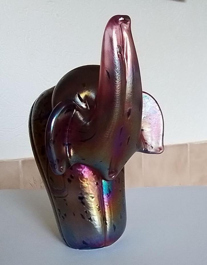 Mtarfa Malta 1980-89  gesigneerd & original sticker., Antiek en Kunst, Antiek | Glas en Kristal, Ophalen of Verzenden