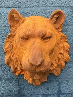 Muurdecotatie of fontein, water uitloop - leeuwin, Ophalen of Verzenden, Gietijzer, Fontein