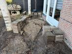 Gratis af te halen tuintegels / sier stenen, Ophalen, Gebruikt, Hardsteen