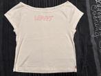 Crème shirt dames maat L levis, Beige, Maat 42/44 (L), Ophalen of Verzenden, Zo goed als nieuw