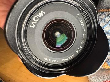Laowa 7.5mm f/2 MFT + Lowepro ProTactic BP 350 beschikbaar voor biedingen
