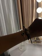 Zwart armband setje, Ophalen of Verzenden, Nieuw, Zwart, Goud