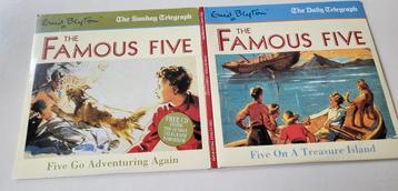 Enid Blyton Famous Five (De Vijf) 2 luisterboeken op CD  beschikbaar voor biedingen
