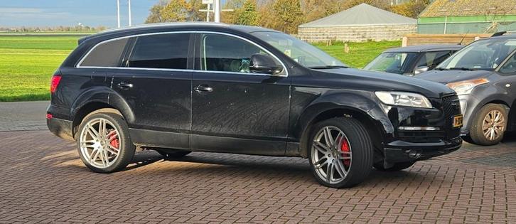 Audi Q7 2006 diesel automaat grijskenteken, Auto's, Bestelauto's, Particulier, Diesel, Geïmporteerd, Ophalen