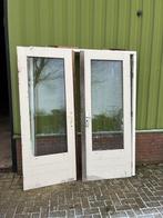 Tuindeuren met kozijn, Doe-het-zelf en Verbouw, Kozijnen en Schuifpuien, Gebruikt, Ophalen of Verzenden, 150 tot 225 cm, 150 tot 225 cm