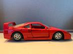 Bburago Ferrari F40 1987 G21, Verzenden, Gebruikt, Auto, Bburago
