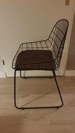 Eetkamerstoel, Huis en Inrichting, Stoelen, Ophalen, Bruin, Zo goed als nieuw, Metaal