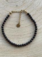 2+1 gratis! Armband met granaat edlestenen,24k op 925 zilver, Verzenden, Nieuw, Rood, Zilver