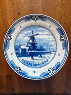 Porceleyne Fles Kerst 1969, Delfts Blauw Diameter 18 cm, Antiek en Kunst, Antiek | Wandborden en Tegels, Ophalen of Verzenden