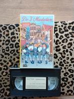 De Drie Musketiers VHS - Nederlandstalig, Alle leeftijden, Ophalen of Verzenden, Zo goed als nieuw, Actie en Avontuur