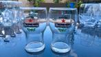6 grote Heineken glazen en 2 kleine, Verzamelen, Ophalen, Zo goed als nieuw, Bierglas