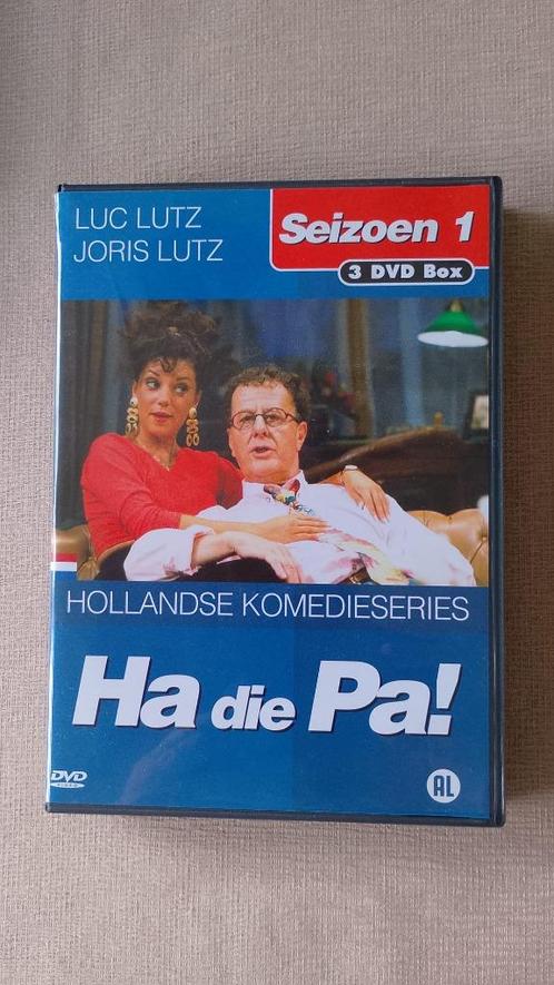 Ha die Pa!  Seizoen 1 (en van seizoen 2 alleen dvd 2), Cd's en Dvd's, Dvd's | Komedie, Zo goed als nieuw, Overige genres, Boxset