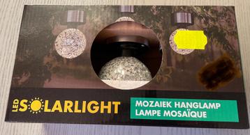 mozaiek hanglamp, led solarlight beschikbaar voor biedingen