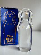 Vintage Kosta Boda Paperweight ‘Miss Kosta’  Goran Warff ‘73, Ophalen of Verzenden