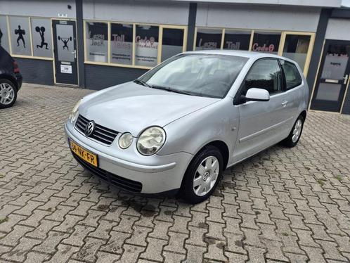 Volkswagen Polo 1.4 55KW 2003 Grijs, Auto's, Volkswagen, Bedrijf, Polo, ABS, Airbags, Airconditioning, Centrale vergrendeling