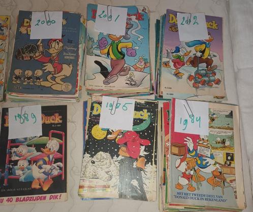 Partij Donald Duck's tussen 1963 & 2002, Boeken, Stripboeken, Gelezen, Meerdere stripboeken, Ophalen of Verzenden