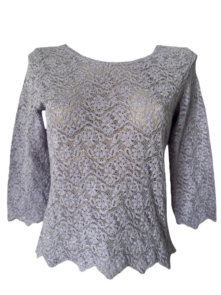 Anne Fontaine shirt lange mouw S, Paars, Ophalen of Verzenden, Zo goed als nieuw, Lange mouw