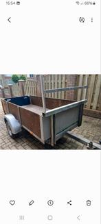 Aanhanger gegalvaniseerde enkelasser., Auto diversen, Aanhangers en Bagagewagens, Ophalen