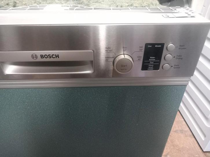 BOSCH Exclusiv A+++ half geïntegreerd Vaatwasser Garantie!, Witgoed en Apparatuur, Vaatwasmachines, Zo goed als nieuw, Inbouw