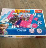 Frozen Puzzel Trefl 2x40 Stukjes, Ophalen of Verzenden, Minder dan 500 stukjes, Zo goed als nieuw, Legpuzzel