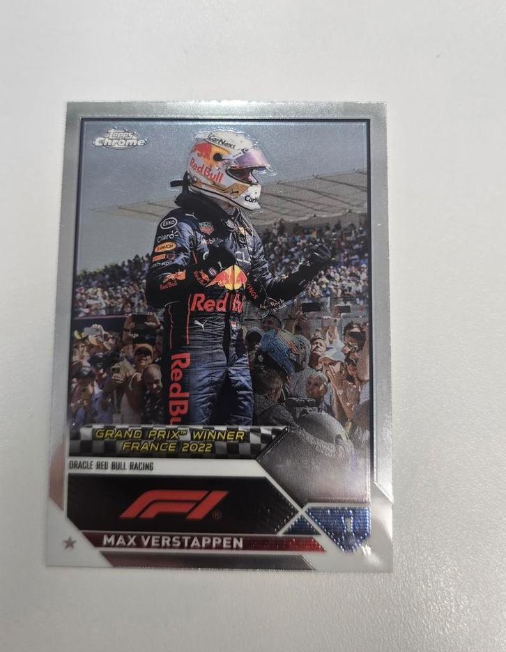TE KOOP: Topps Chrome 2023 Verstappen, Hobby en Vrije tijd, Stickers en Plaatjes, Nieuw, Plaatje, Ophalen of Verzenden