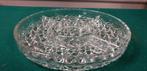hapjes schaal kristal 4 vakken, Antiek en Kunst, Antiek | Glas en Kristal, Ophalen of Verzenden