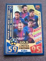 3 voetbal kaarten Topps Match Attax cards - Messi foorball, Ophalen of Verzenden, Meerdere plaatjes
