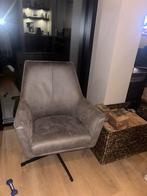 Grijze draaistoel - zo goed als nieuw!, Huis en Inrichting, Fauteuils, Minder dan 75 cm, Ophalen of Verzenden, Zo goed als nieuw