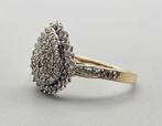 Gouden Vintage design ring diamanten Ca: 0.75 ct. 2025/405., ., Ophalen of Verzenden, Zo goed als nieuw, Met edelsteen