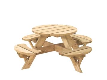 picknicktafel Rond beschikbaar voor biedingen