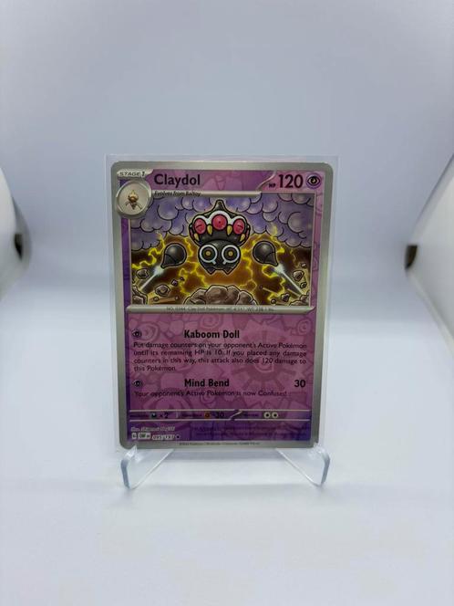 Claydol 095/167 reverse holo, Hobby en Vrije tijd, Verzamelkaartspellen | Pokémon, Zo goed als nieuw, Losse kaart, Ophalen of Verzenden