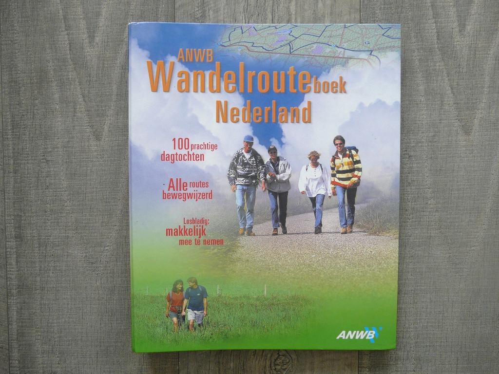 ANWB Wandelrouteboek Nederland, Fiets- of Wandelgids, Ophalen of Verzenden, Zo goed als nieuw, ANWB