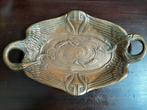 Mooie decoratieve vintage schaal art nouveau/jugendstil, Ophalen of Verzenden