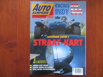 Autokampioen 12 1992 Caterham Super 7, Lancia Dedra, Astra beschikbaar voor biedingen