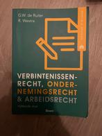 Praktisch fiscaalrecht + verbintenissenrecht, Overige vakken, Ophalen of Verzenden, Zo goed als nieuw, Noordhoff Uitgevers