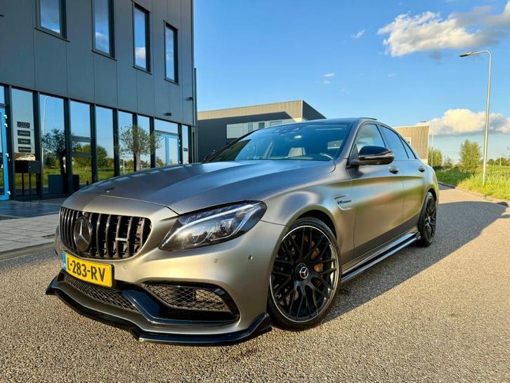 Mercedes C-klasse AMG C63s 510pk|Pano|360cam|Burmeister|Full, Auto's, Mercedes-Benz, Bedrijf, C-Klasse, 360° camera, ABS, Achteruitrijcamera