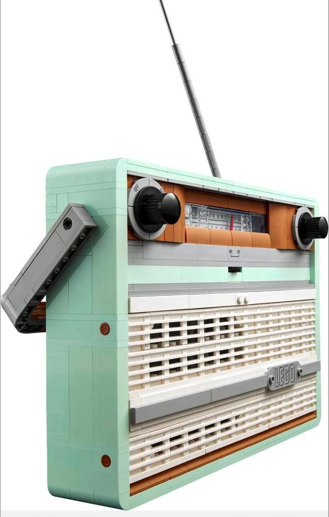 LEGO 10334 Retro Radio - met Geluidssteentje!, Audio, Tv en Foto, Radio's, Nieuw, Radio, Ophalen of Verzenden