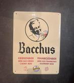 Reclamebord - Bacchus bier, Antiek en Kunst, Ophalen of Verzenden
