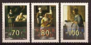  Nederland NVPH nr 1664/6 postfris Johannes Vermeer 1996 beschikbaar voor biedingen