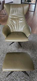 Gealux Eton relaxfauteuil en hocker, Huis en Inrichting, Fauteuils, Ophalen, 75 tot 100 cm, 50 tot 75 cm