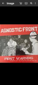 Agnostic Front - First Warning LP, Cd's en Dvd's, Ophalen of Verzenden, Zo goed als nieuw, 12 inch, Alternative