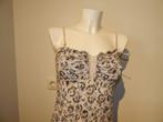 Marccain stretch top vlinder print poeder tint N3/M, Maat 38/40 (M), Overige kleuren, Verzenden, Zo goed als nieuw