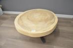 Suar salontafel 100 cm met spinpoot- BT883, Metaal, Vierkant, Nieuw, Minder dan 50 cm