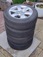 Velgen met winterbanden Audi A6 4g, Ophalen, Gebruikt, Velg(en), 17 inch