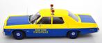 Dodge Monaco 1974 “New York State Police” Geel / Blauw, Hobby en Vrije tijd, Overige merken, Info@geerligsdejong.nl, Auto, Nieuw
