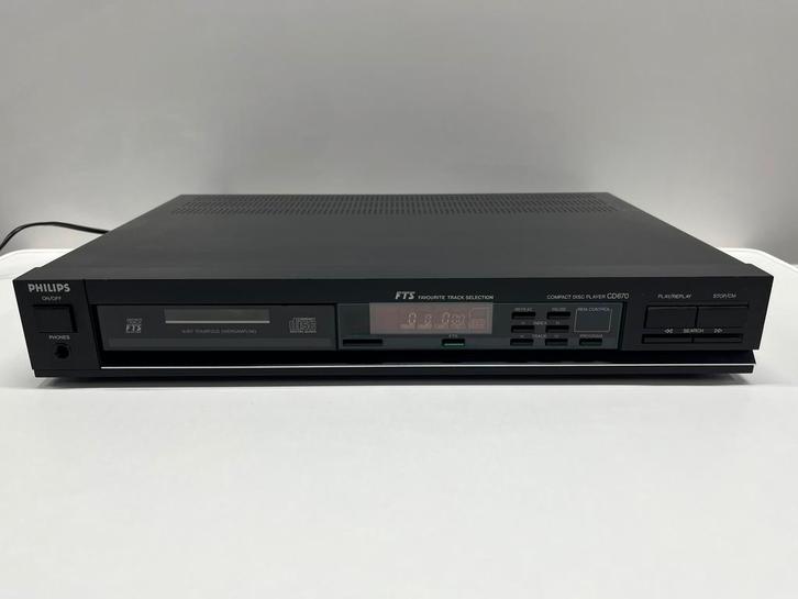 Philips CD670 cd speler vintage, Audio, Tv en Foto, Tuners, Gebruikt, Ophalen